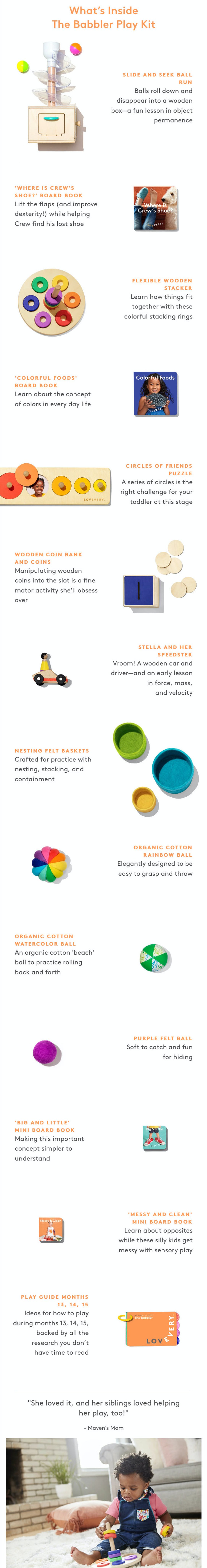 slide and seek ball run montessori